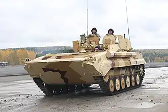 Подвижный разведывательный пункт ПРП-4А на Russia Arms Expo 2013.