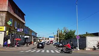 начало улицы — вид со стороны Ремесленной улицы