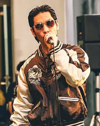 Риофф Карма во время живого выступления на Sasa Folk Jamboree 2021.(photo by Jun Tsuneda/@jvnphoto168)