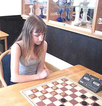 на чемпионате Эстонии по быстрым шашкам 22 мая 2011