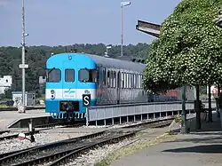 Исторический дизель-поезд серии 711