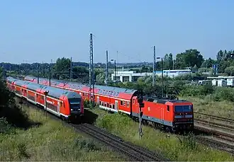 S-Bahn на Варнемюнде-Верфе