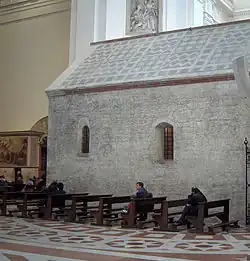 Боковой фасад капеллы