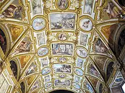 Роспись свода сакристии Чертозы Сан-Мартино в Неаполе. 1596—1597