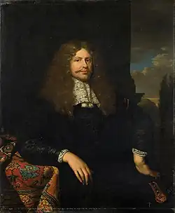 Портрет Корнелиса Бакера. Между 1681 и 1682. Дерево, масло. Исторический музей, Амстердам