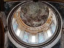 Паоло де Маттис. Роспись купола