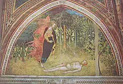 Бартоло ди Фреди. Сотворение Адама