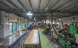 Ферментационный цех в одной из чайных фабрик