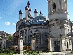 Вид со стороны колокольни