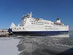 Поднятие носового визира