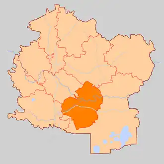 Сельское поселение Ведное на карте