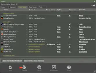 Скриншот программы Steam