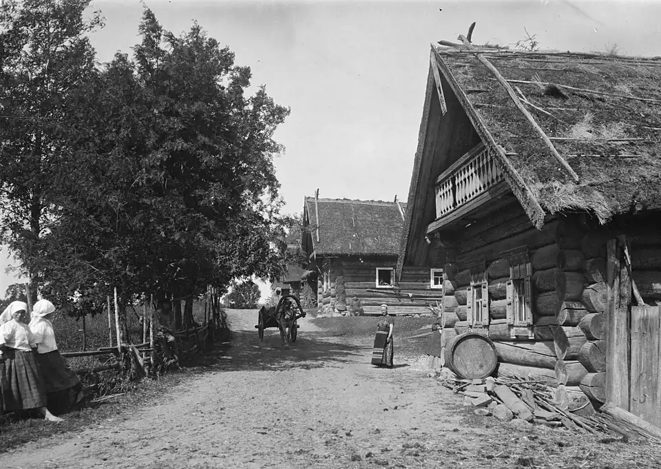 Деревня Косколово. 1914 год