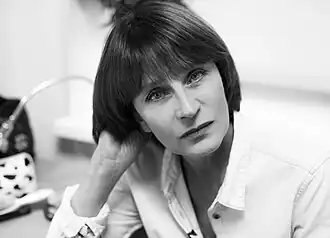 Елена Сафонова перед спектаклем