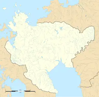 Камимине на карте