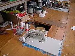 Оборудование современной парусной мастерской