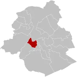 Расположение муниципалитета на карте провинции