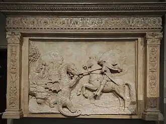 «Св. Георгий, борющийся с драконом» (1509)