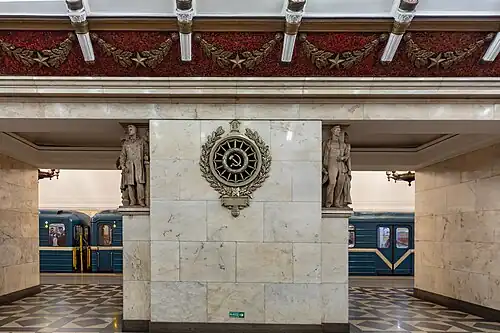 Отделка пилонов