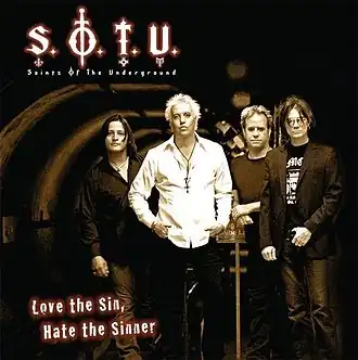 Обложка альбома Saints of the Underground «Love the Sin, Hate the Sinner» (2008)
