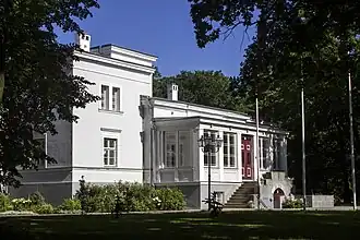 Главное здание мызы Сакгоф (Сака)