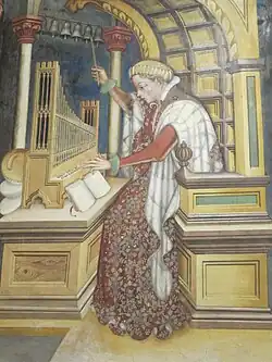 Деталь росписи. Музыка