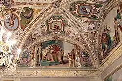 Зал аудиенций. Фрески Маттео Росселли. 1618