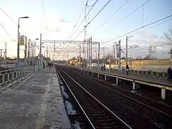 Общий вид на платформы, 2011 год