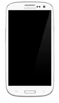 Samsung Galaxy S III цвета «белый мрамор»