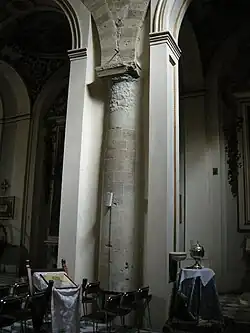 Колонна романского периода