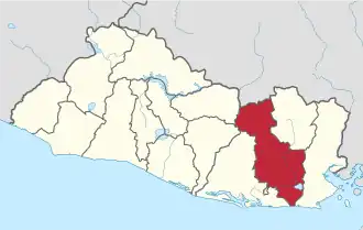 Сан-Мигель на карте