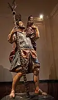 Святой Христофор. 1597. Дерево, роспись. Церковь Сан-Сальвадор, Севилья