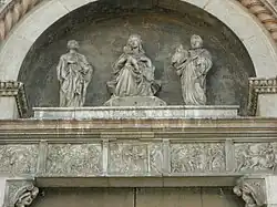 Люнет центрального портала Базилики Сан-Петронио, Болонья