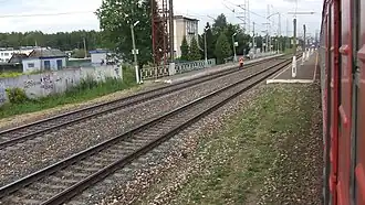 Платформы, вид с запада