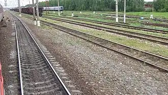 Пути, вид с южной горловины