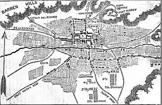 Санта-Фе в 1846 году