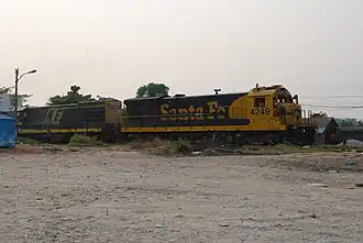 Проходящий через Паленке состав