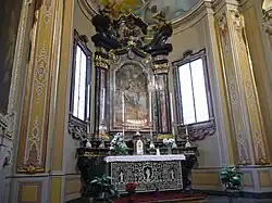 Алтарь Святой Девы Марии Страстей. Капелла Скорбящей Мадонны