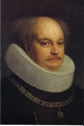 Санто Перанда. Портрет Алессандро I Пико делла Мирандола, до 1637