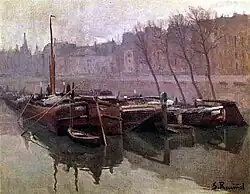 «Баржи на Сене»