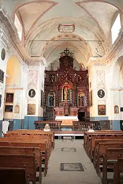 Итерьер монастырской церкви