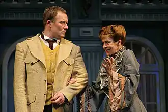 цена из спектакля «Бешеные деньги» Александр Кузьмин — Васильков, Евгения Торгашова — Чебоксарова