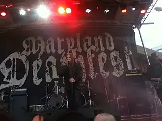 Концерт на Maryland Deathfest в 2014 году