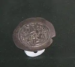 Серебряный дирхам Хосрова I, отчеканенный в Барде