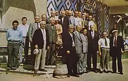 Руководство СоюзНИХИ. Ф. М. Саттаров — крайний слева