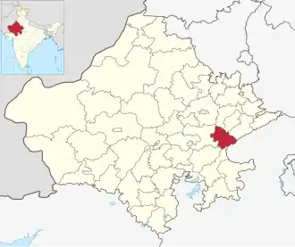 Савай-Мадхопур на карте