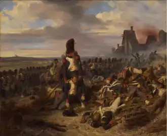 Атака Пеших егерей Старой гвардии в битве при Ватерлоо (?)