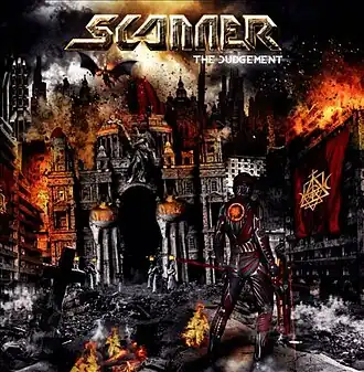 Обложка альбома Scanner «The Judgement» (2015)