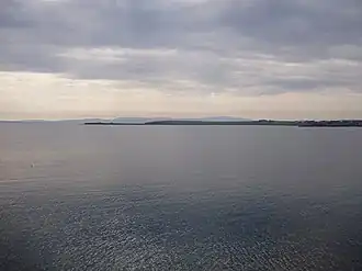 Вид на Скапа-Флоу с восточной стороны в июне 2009 года