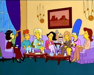 Мардж и члены клуба
